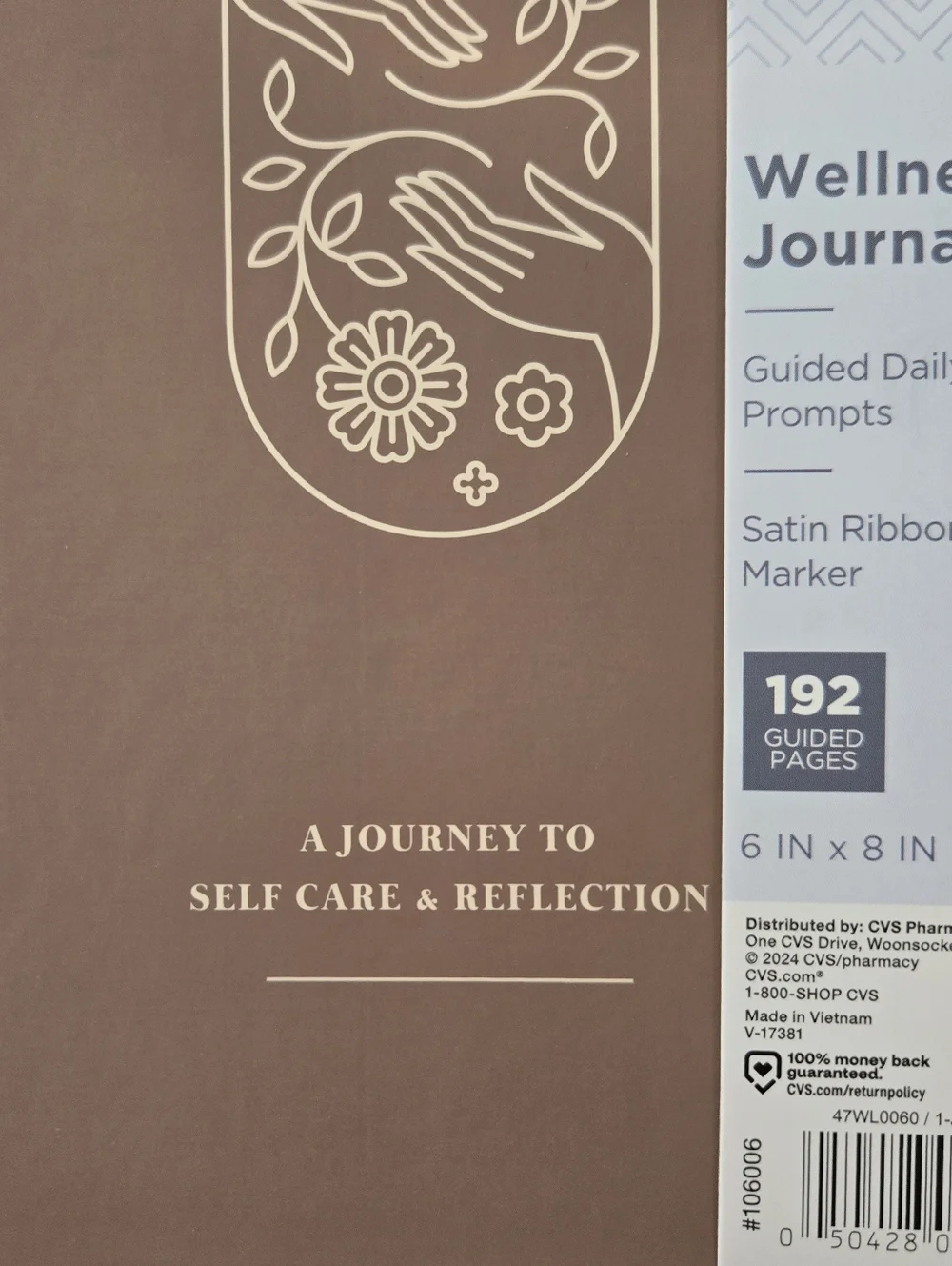Caliber Wellness Journal - Be Kind To Yourself With Satin Ribbon Marker